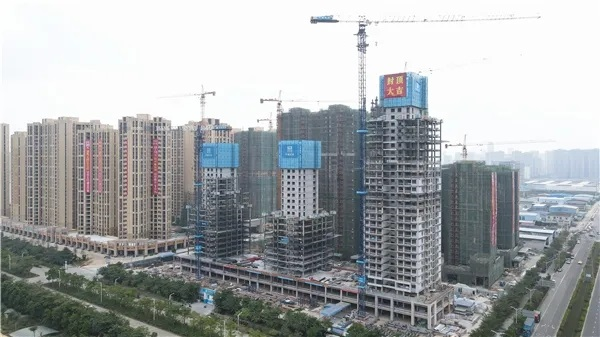 【公租房】湛江市首座钢结构装配式住宅楼体实现核心筒封顶