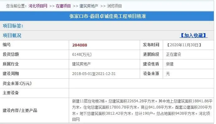 36.9亿旅游度假区+1.2亿棚改安置+150亩荣盛文化产业园……张家口一县一大波公示来袭