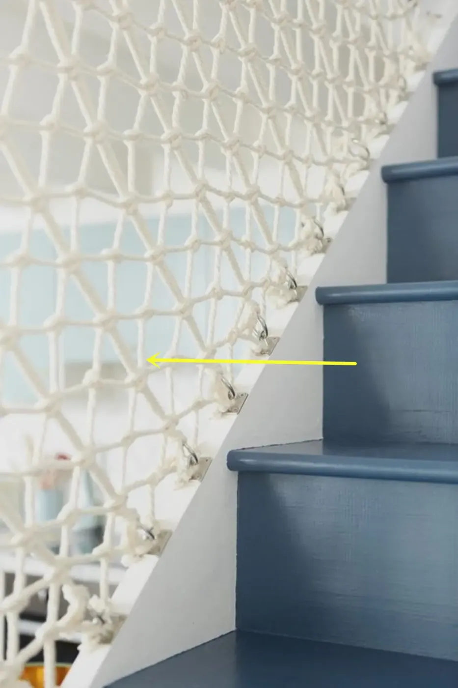 用麻绳编织一下做楼梯护栏别给这届年轻人看到也太省钱好看了