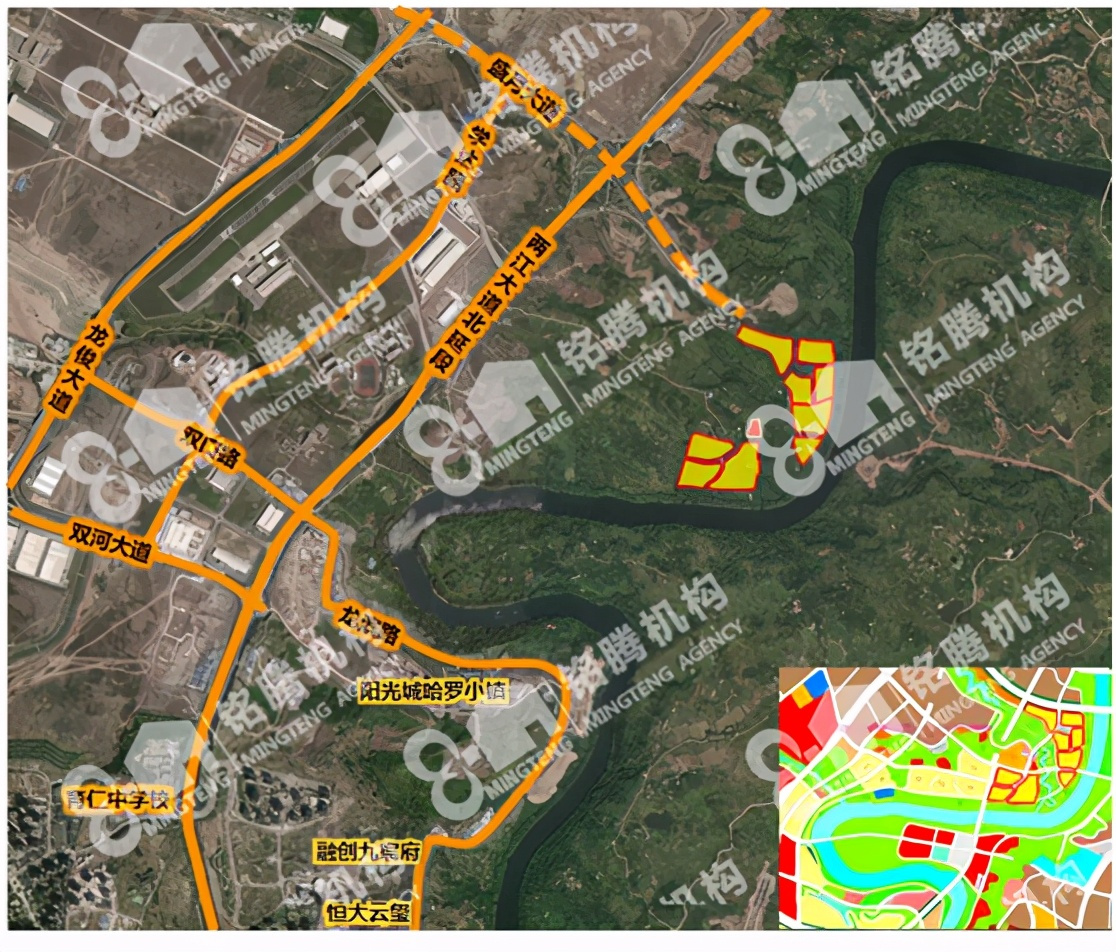 重庆主城再供地2宗 蔡家超400亩商住用地上线