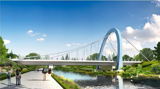 许昌高铁北站将新增三座景观桥！