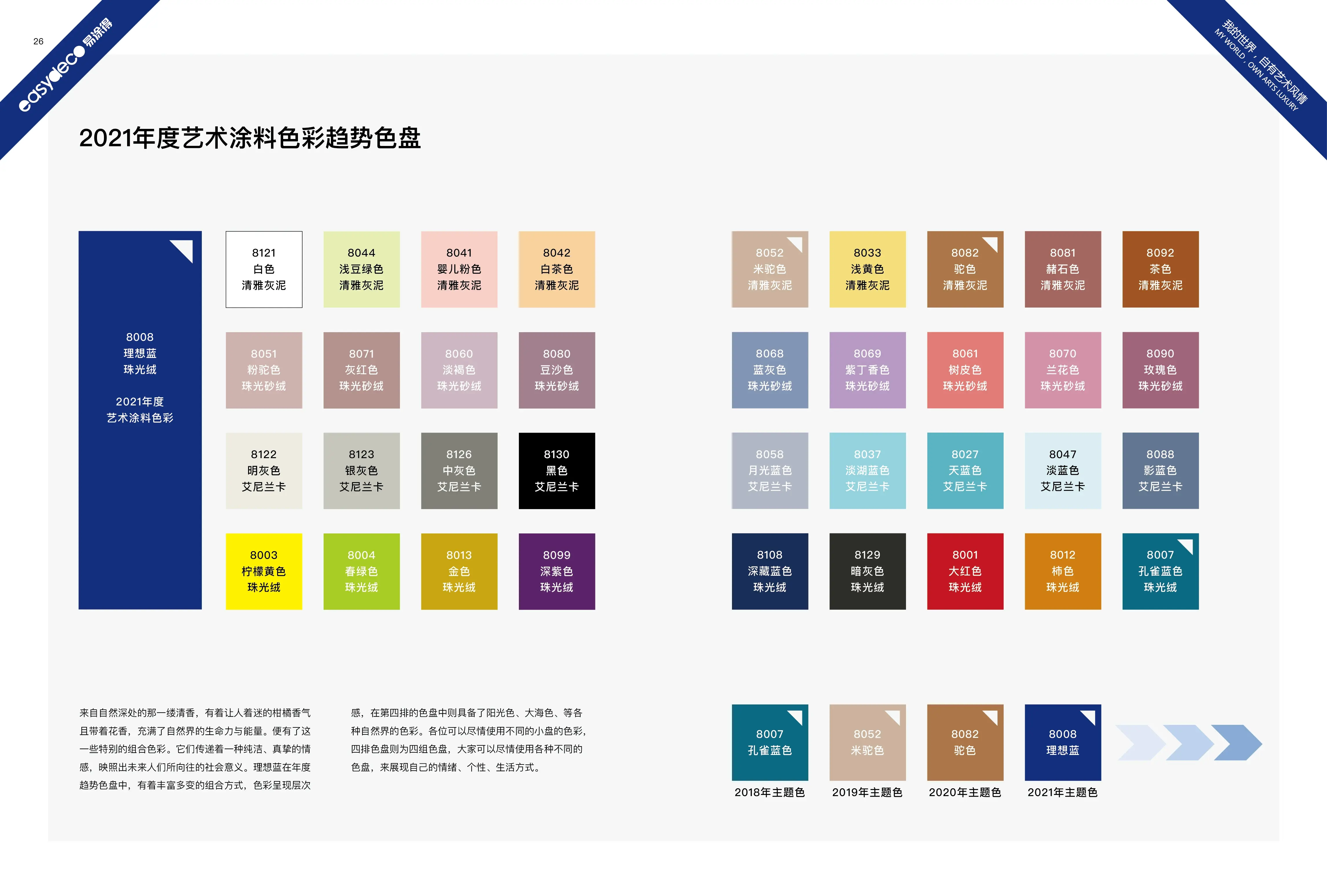 2021年度艺术涂料色彩&肌理趋势:理想蓝燃起复兴的火焰!