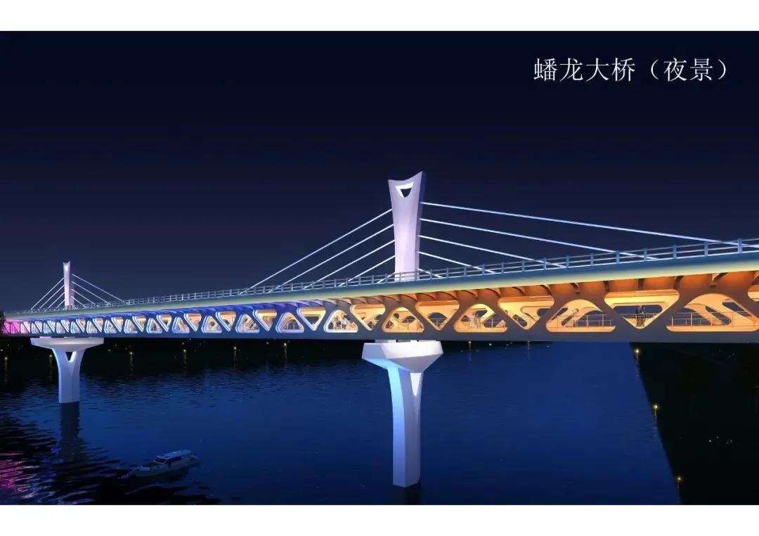 赣州市首座双层景观大桥主栈桥南北岸顺利贯通