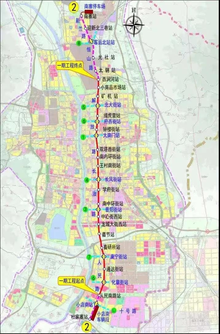 太原地铁2号线资料图片