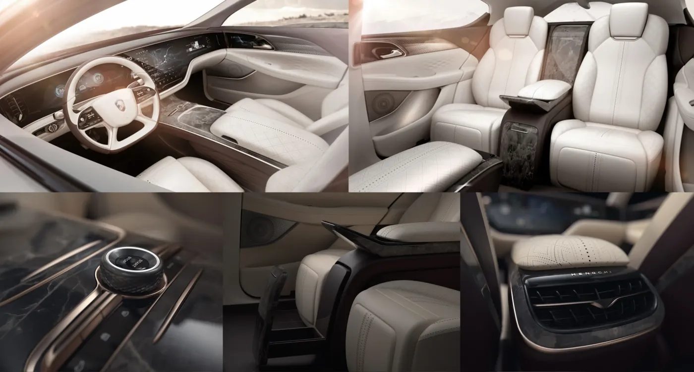 驰1内饰近日,恒驰1的路跑视频曝光后,其外观颜值让汽车迷们大为"惊艳"