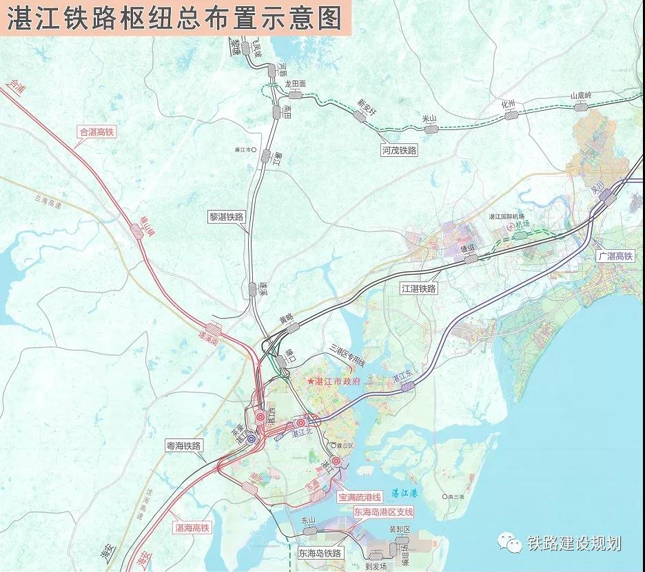 湛江市启动张海高铁玉林至湛江段预可行性研究工作 争取早日纳入相关规划