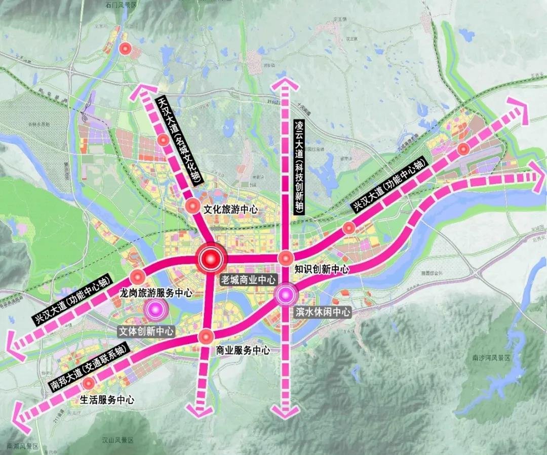 陕西汉中轻轨线路图图片