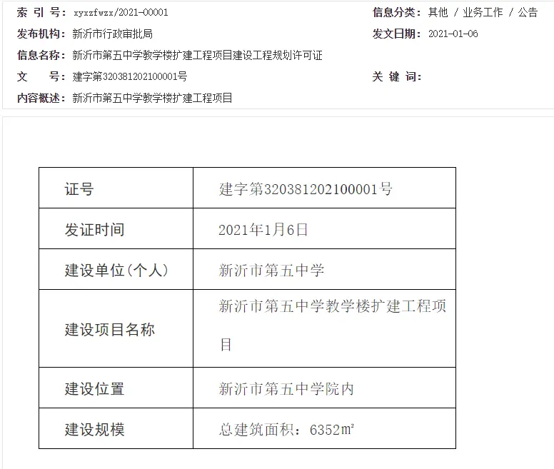 新沂家长注意了！2021年新沂这两所学校将要扩建！