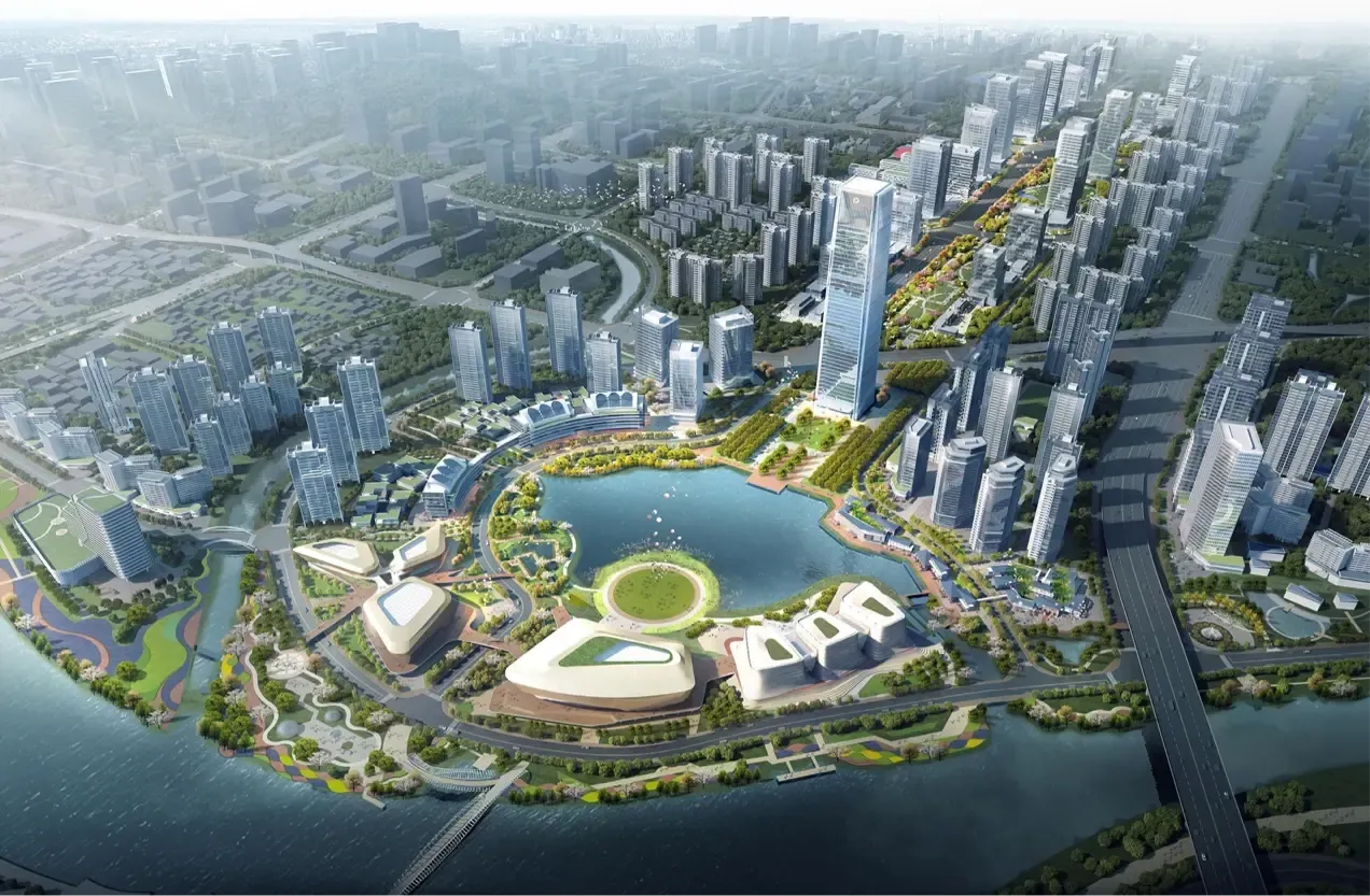 千灯湖城市中轴新地标南海之眼首期正式动工