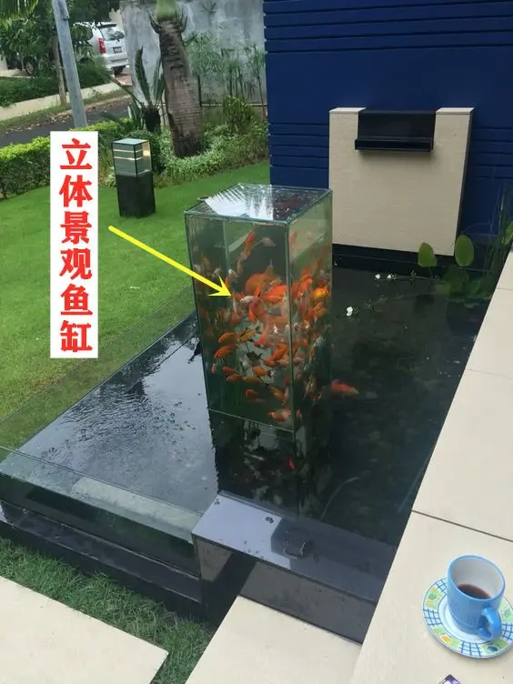 能够将整个玻璃鱼缸很平稳