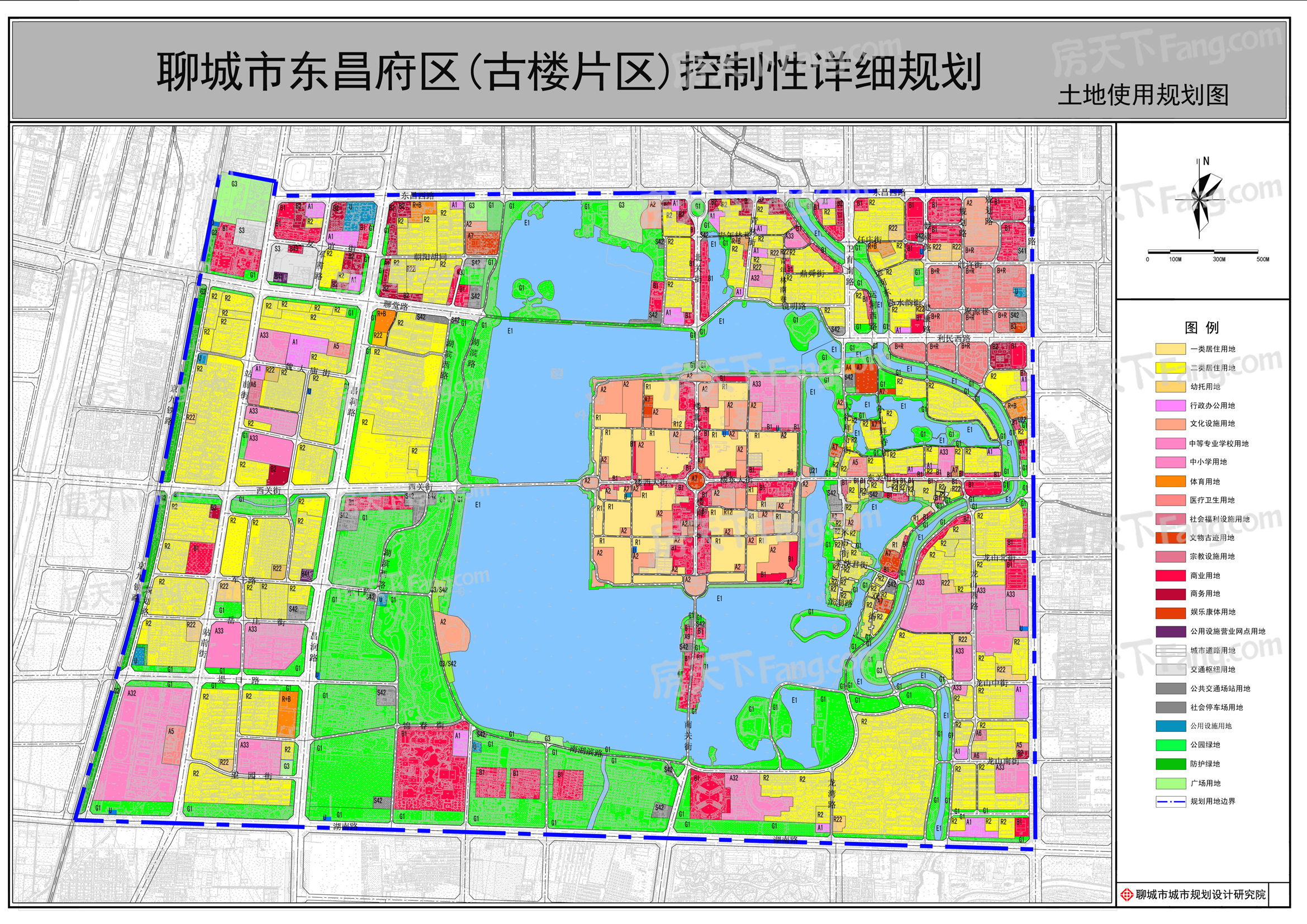 聊城北部最新规划图图片
