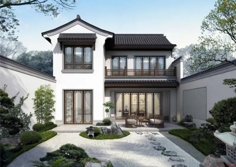 以湖州难得两层中式合院传承一份中国心意