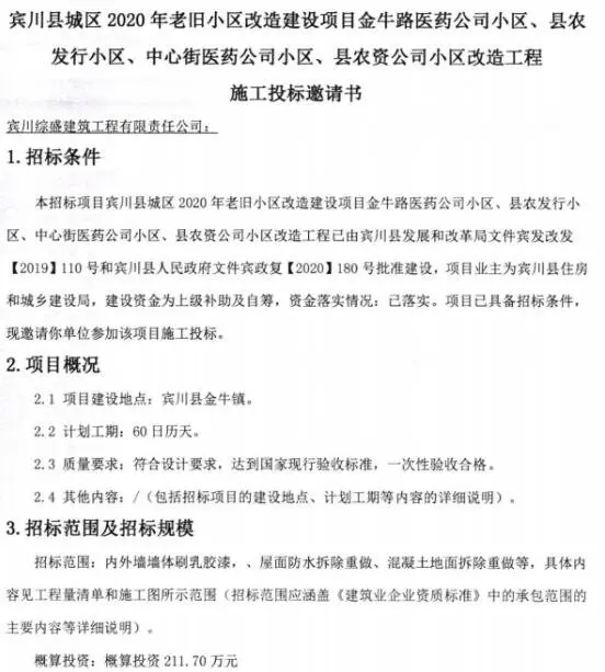 定了！涉及11个小区！总概算投资约1290.45万元！宾川这些老旧小区将改造…