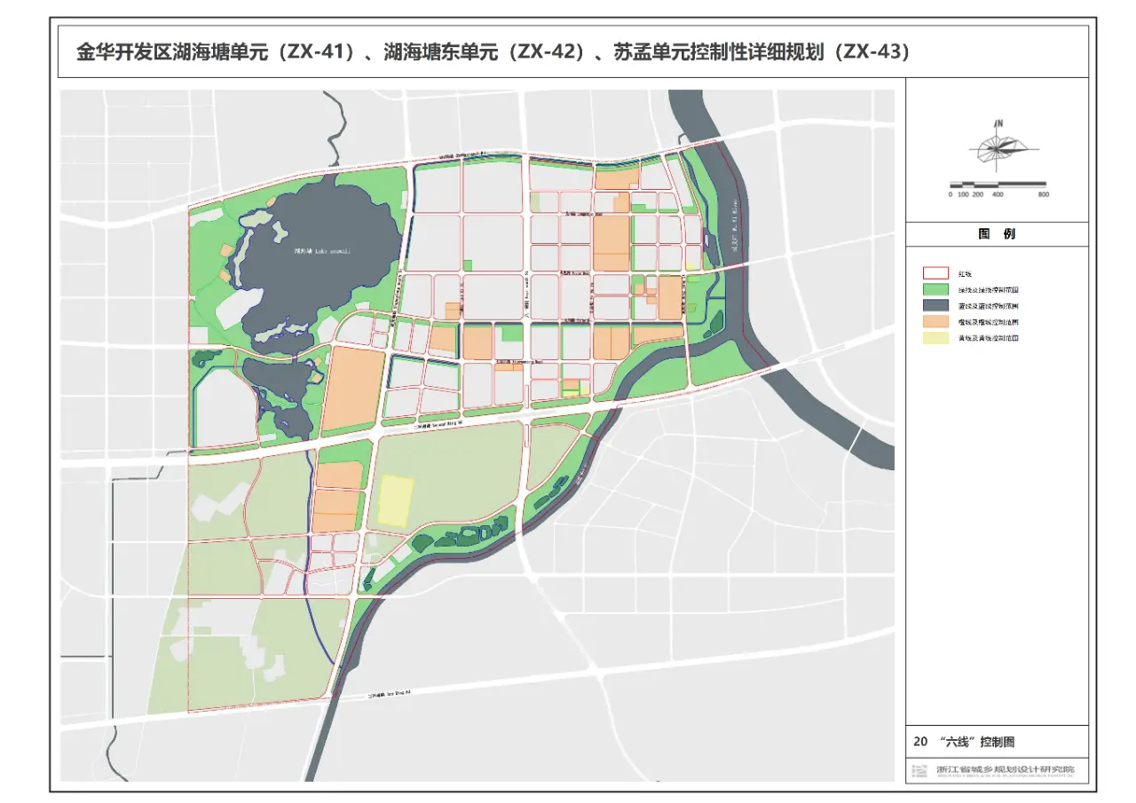 金华湖海塘西规划图片