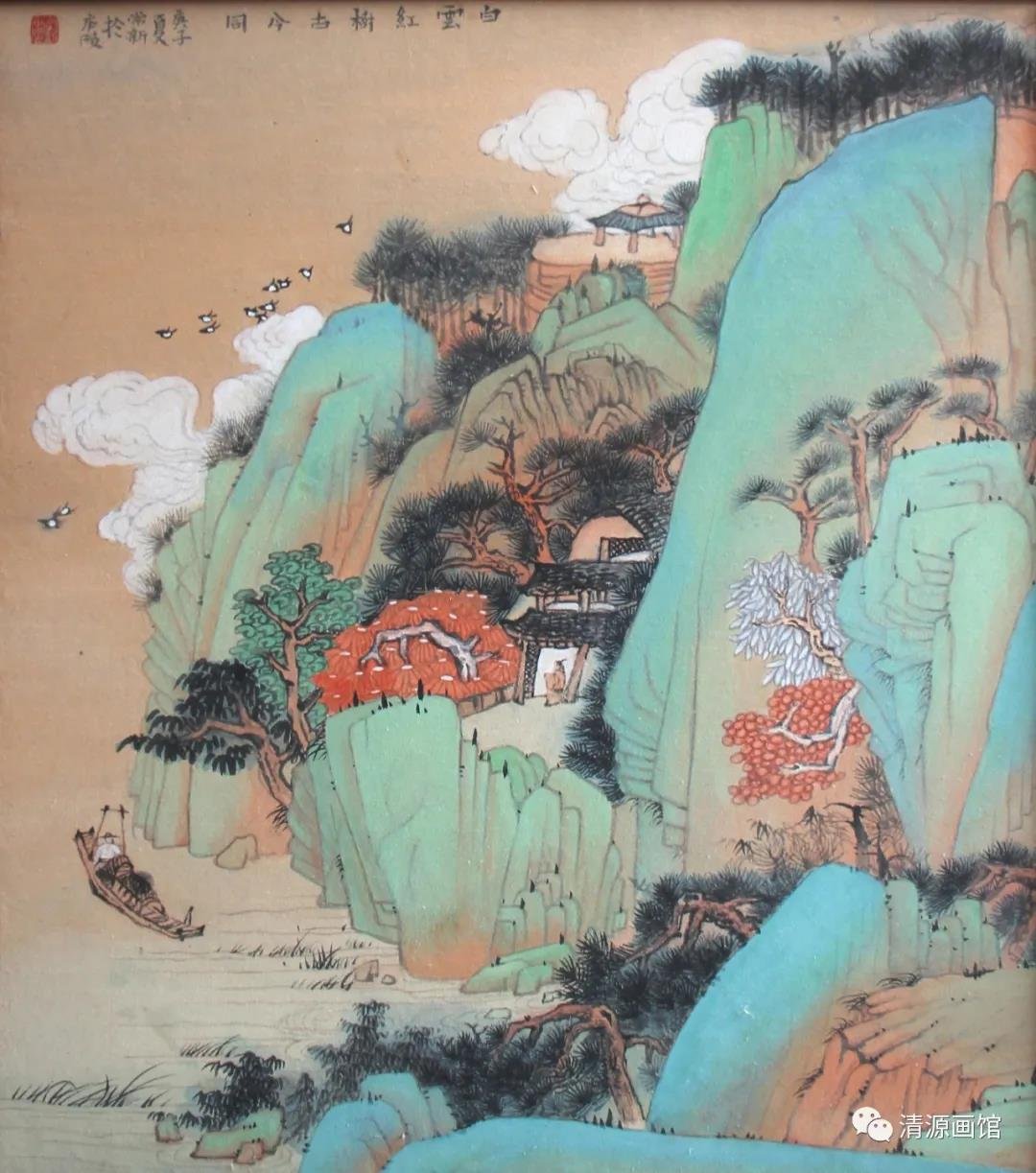 “翰墨致良知，青山复光明” 清源画馆期学员作品展在庐陵老街开展