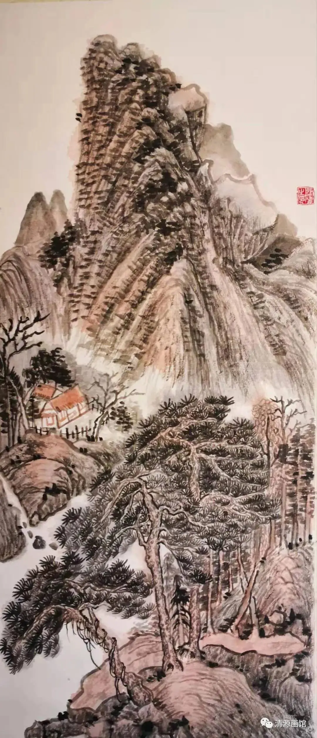 “翰墨致良知，青山复光明” 清源画馆期学员作品展在庐陵老街开展