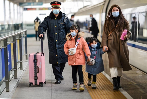 春运落幕 蚌埠铁路系统发送旅客约103.5万人次