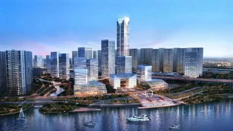 随着江都滨江新城三维交通黄金中轴地位确定,连淮扬镇铁路的建成通车