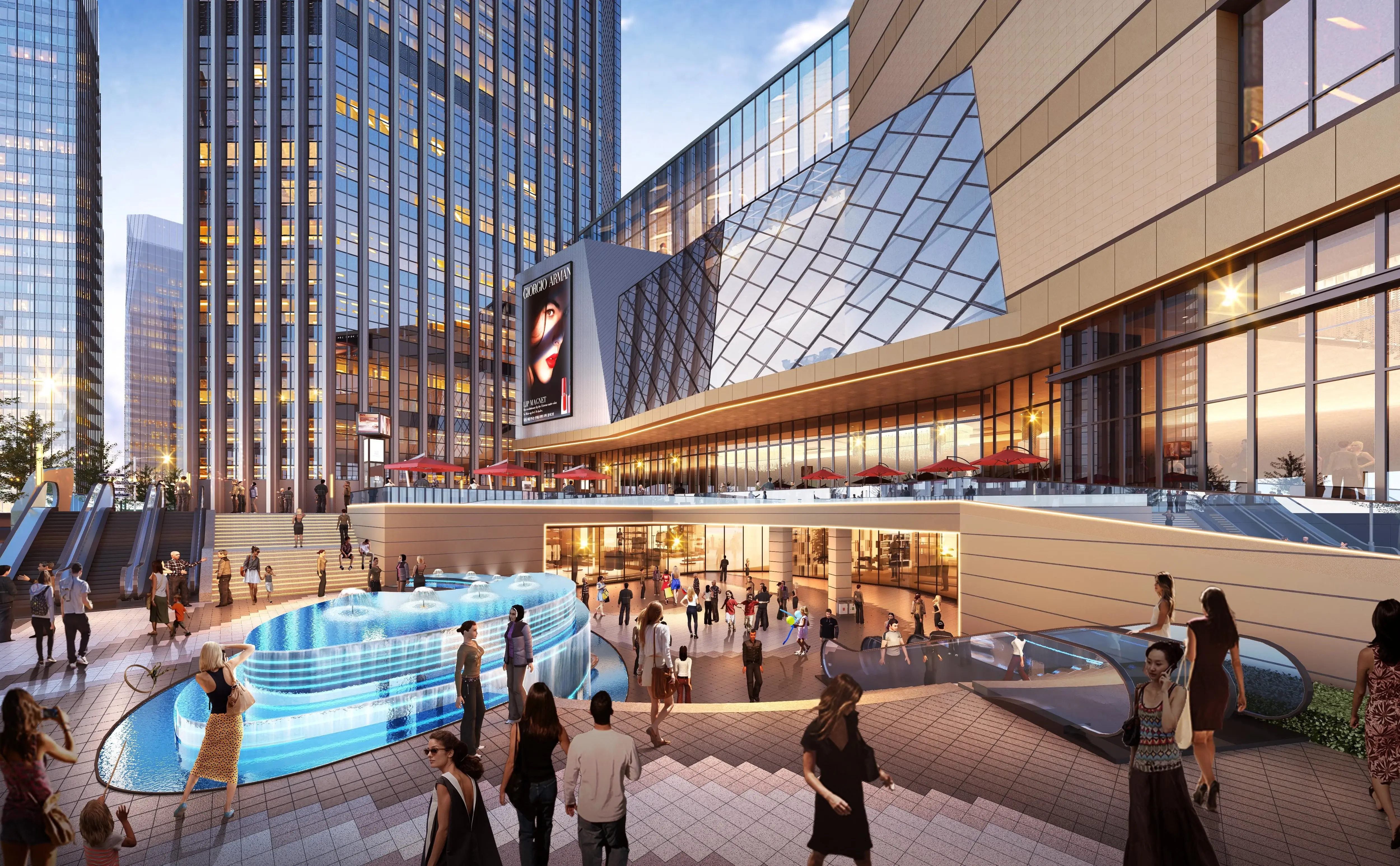 诸如港铁圆方广场,港铁德福广场,皆是香港本土高端人群消费的必去之处