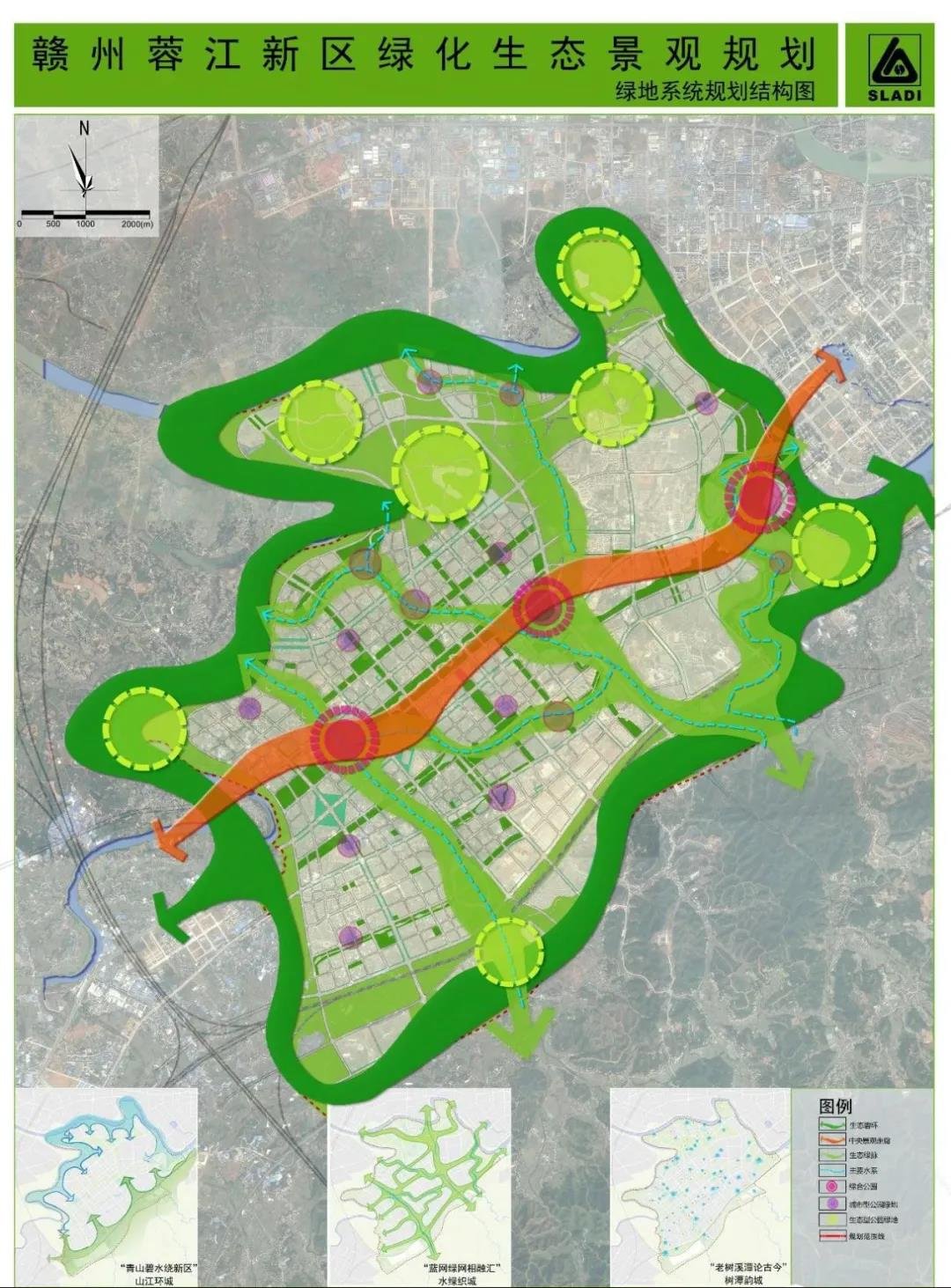赣州绿地规划图图片