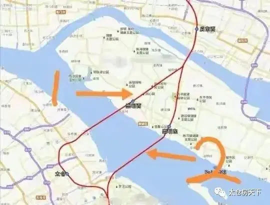 南、北沿江高铁为什么都经太仓入上海?