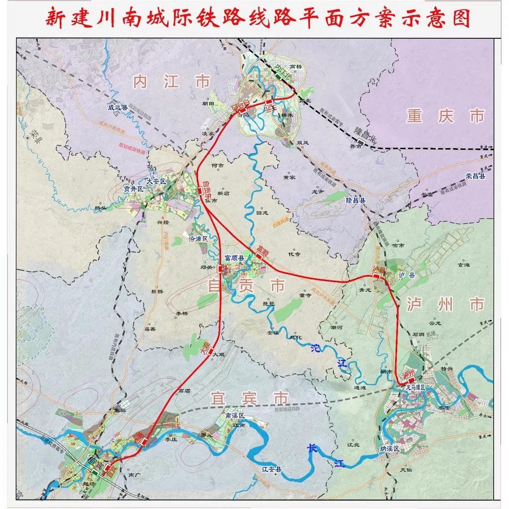 泸县高铁站线路图图片