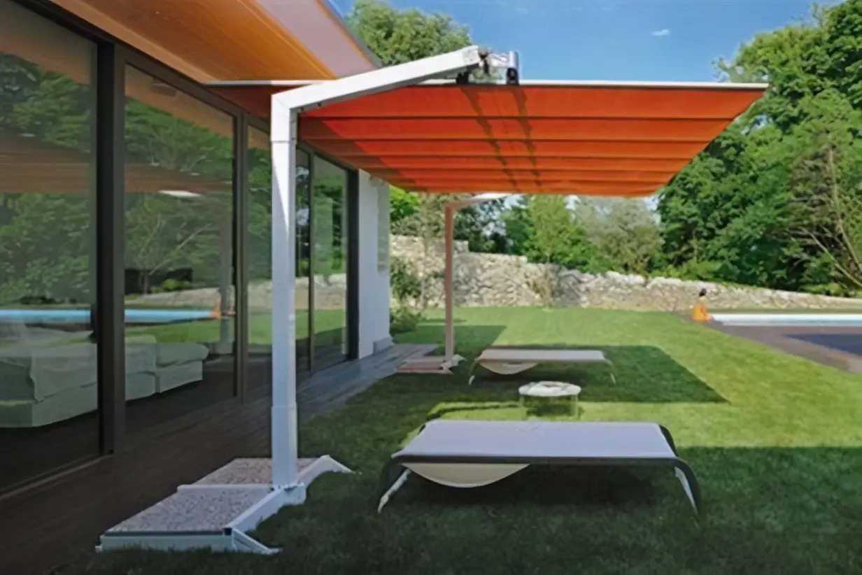 有个院子真好收拾下我就能搭个遮阳棚随意调整不比搭阳光房差