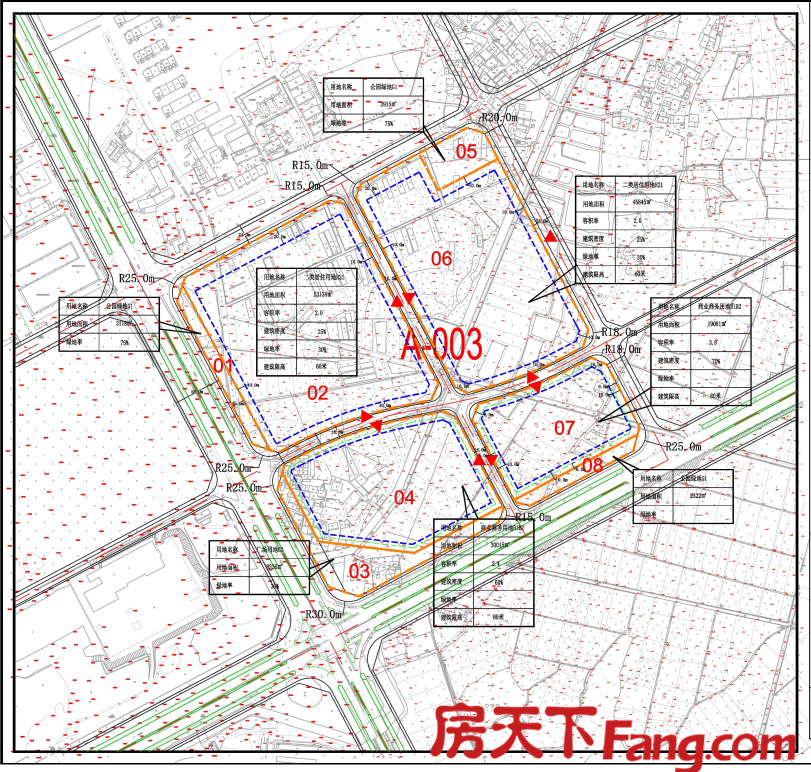 江山城南公示一大型商住地块，用地面积165766㎡