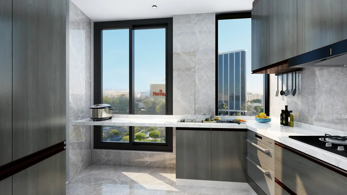 220㎡轻奢大平层现代美学演绎质感空间