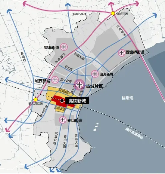 国际化视野规划!海盐高铁新城城市设计方案——全球征集!