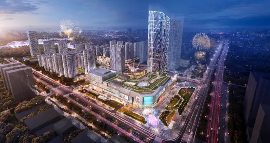 龙湖高新cbd效果图在高新工作或许令人羡慕,但住在高新却意味着孤独.