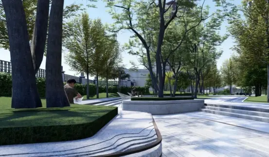 盛安江畔丨现代园林设计,时光于此美好绽放