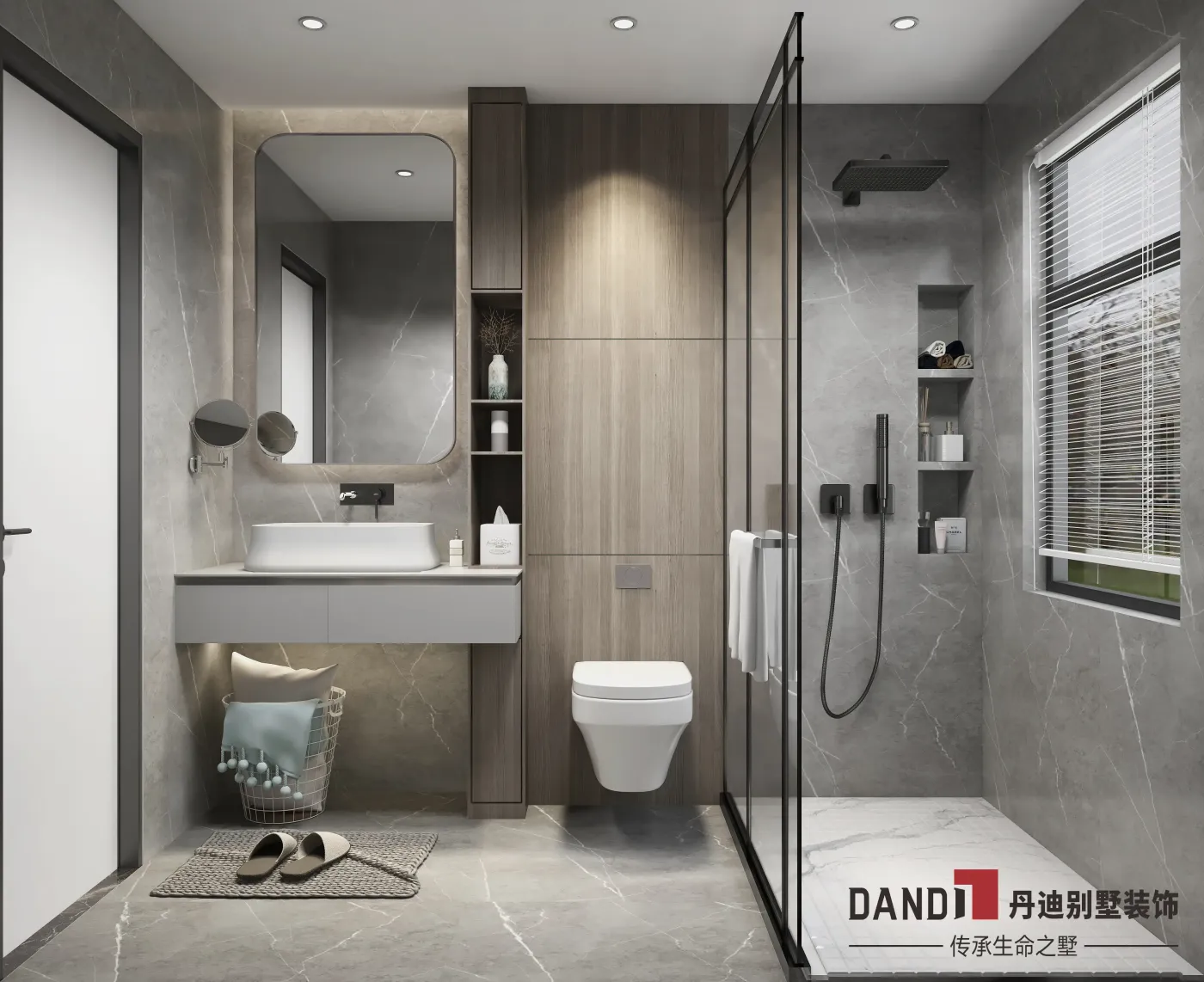 dandi home |460㎡现代轻奢别墅,诉说大宅腔调