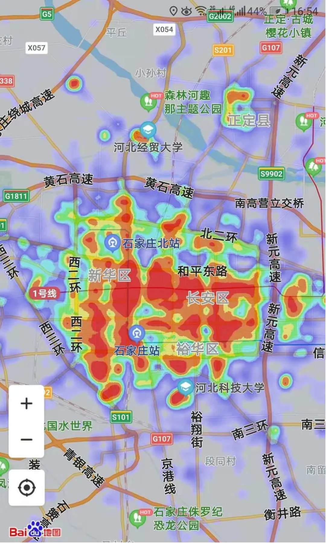 城市热力图