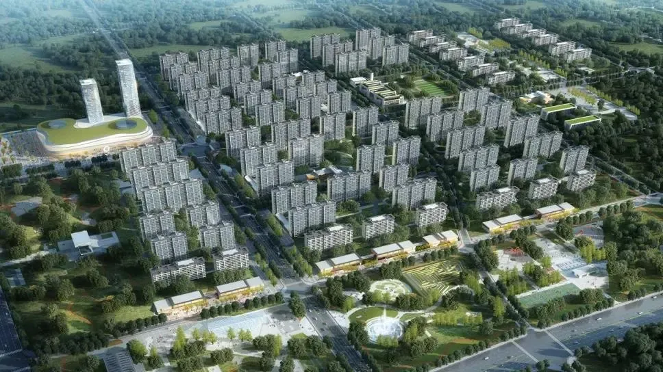 区委书记马洪广一行莅临永洋新城项目观摩