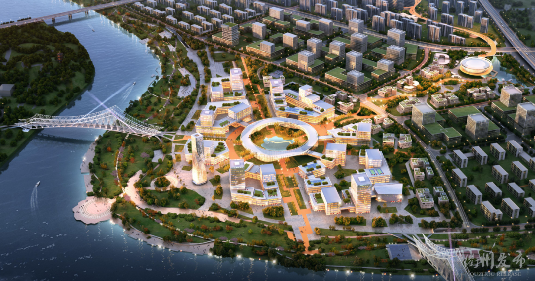 衢州高铁新城百家塘片区城市设计来了！国家大学科技园、江口乐园……