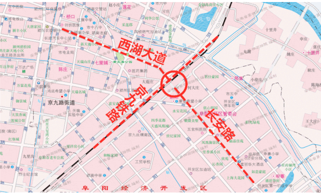 2021年阜阳预计有三座立交桥将通车！位置都在...