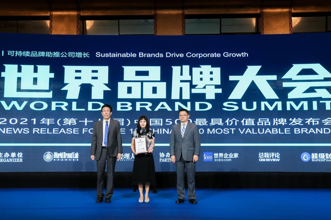 2021中国500价值品牌发布，苏宁易购蝉联零售业榜首