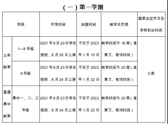 ！云南中小学开学放假安排！