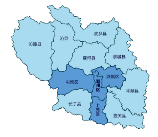 长治市潞城区行政区划图片