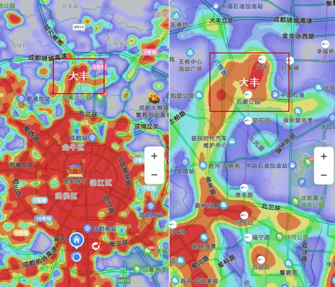 大豐板塊的商業及時雨龍湖第九座天街開業