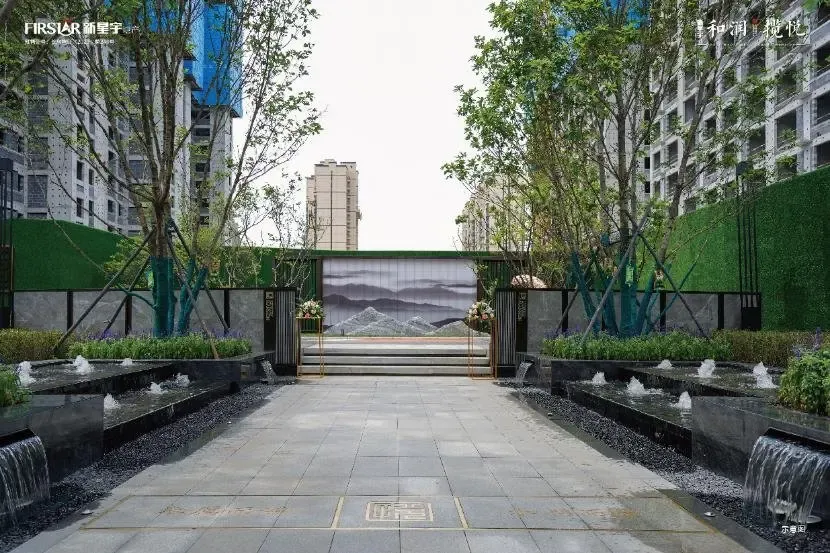 不惊艳不谋面新星宇61和润揽悦景观示范区华美盛放