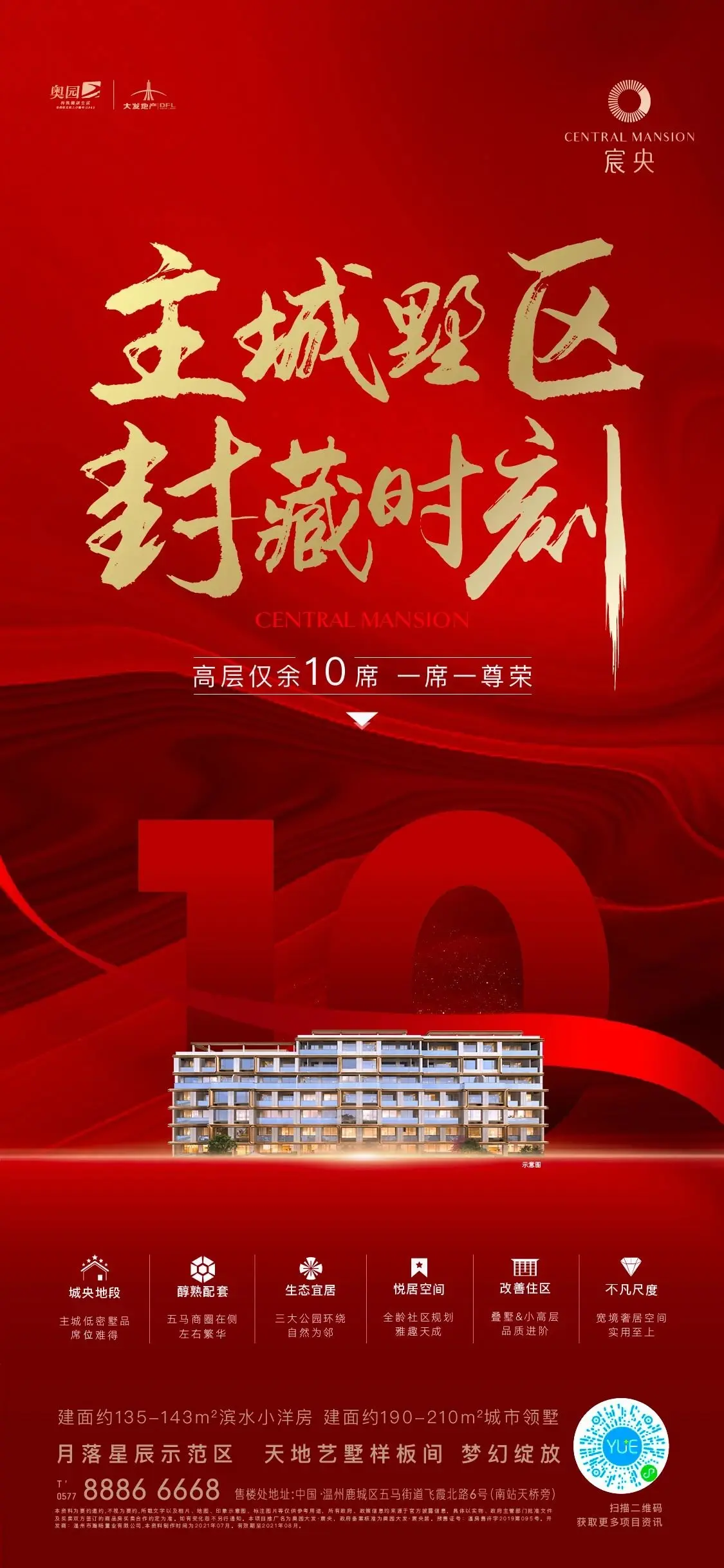 温州人速看全城告急谁能占得主城少有低密高层的入场券