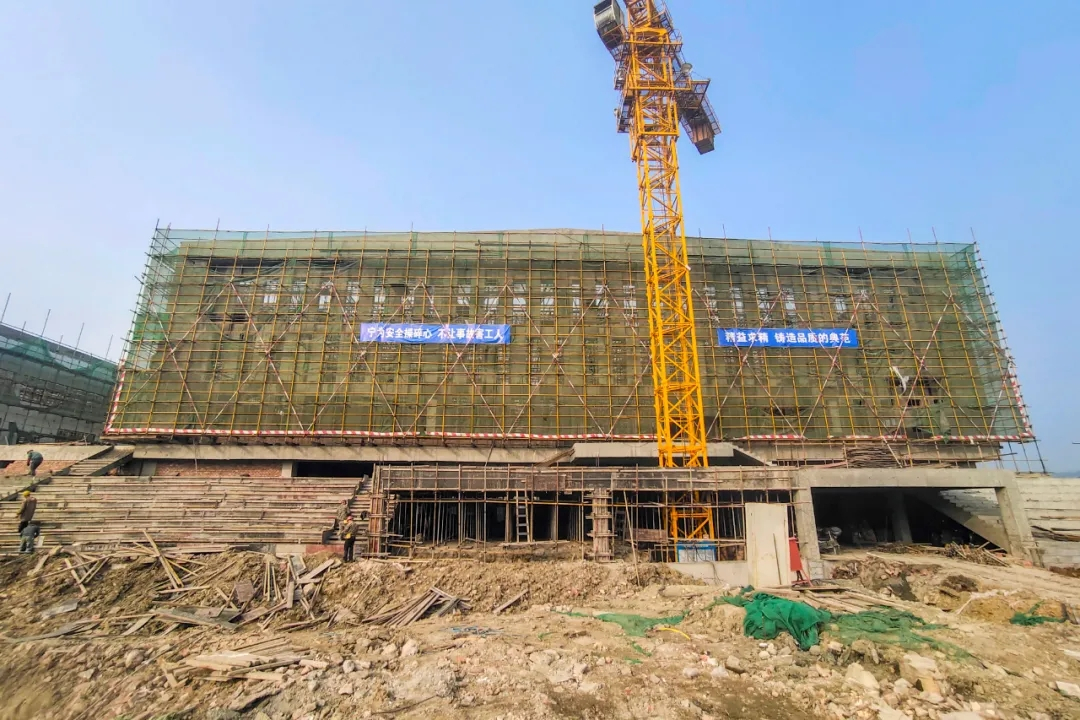 实探！宜阳这所新建中学工程进展，9月份即将迎来招生！