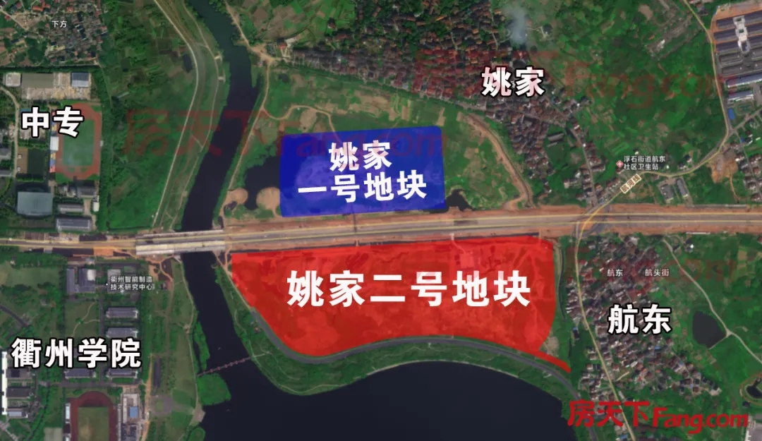 衢州浮石片区姚家二号地块公示，用地面积超13万方！