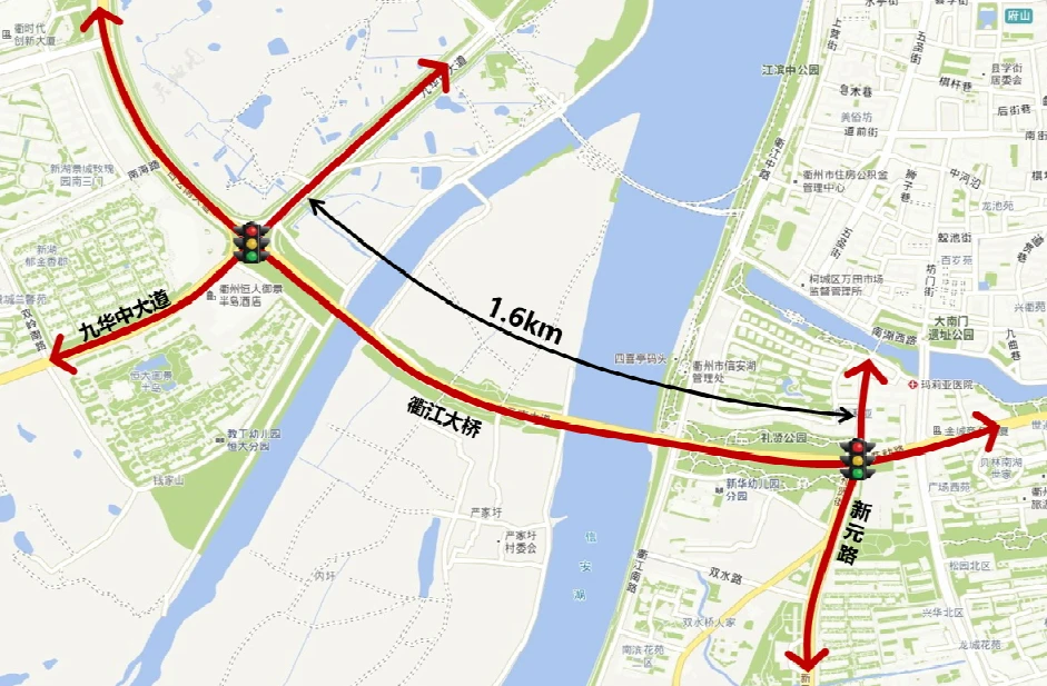 涉及劳动路、四喜路！衢江大桥东片区道路拟优化提升，你怎么看？