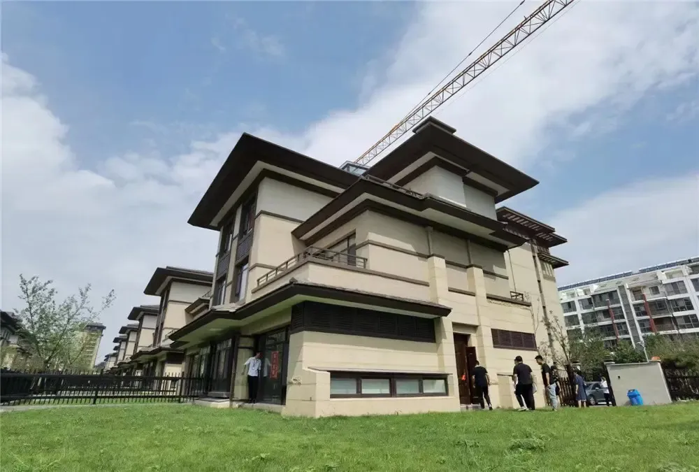 恭祝泰安印象泰山湖语墅业主福宅严府金日开工大吉
