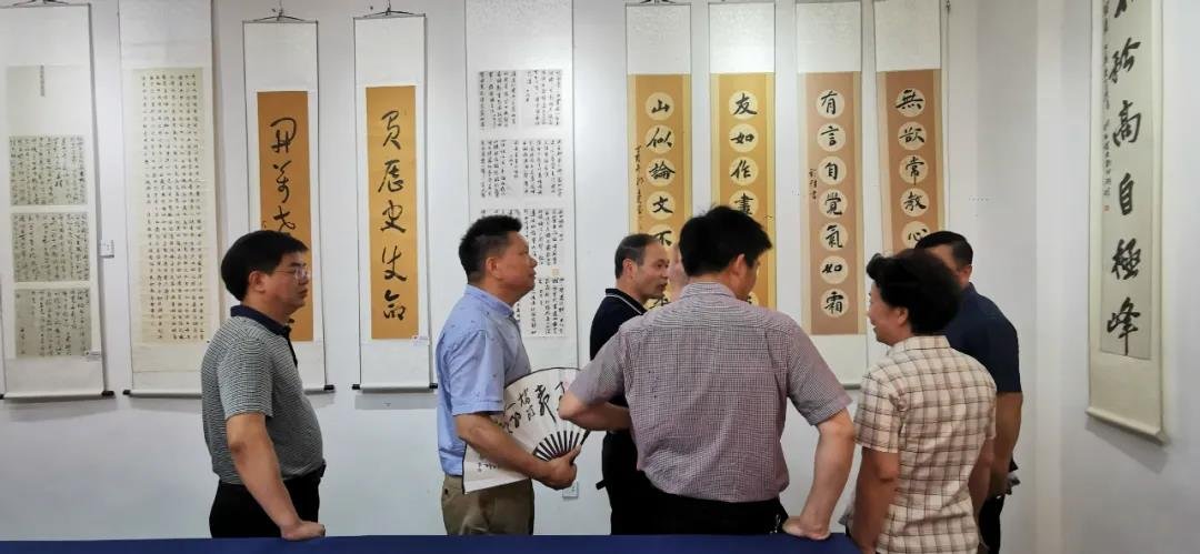 百年中国梦 风雨同舟情红色圣地民革组织庆祝建党百年书画联展在人文谷举行