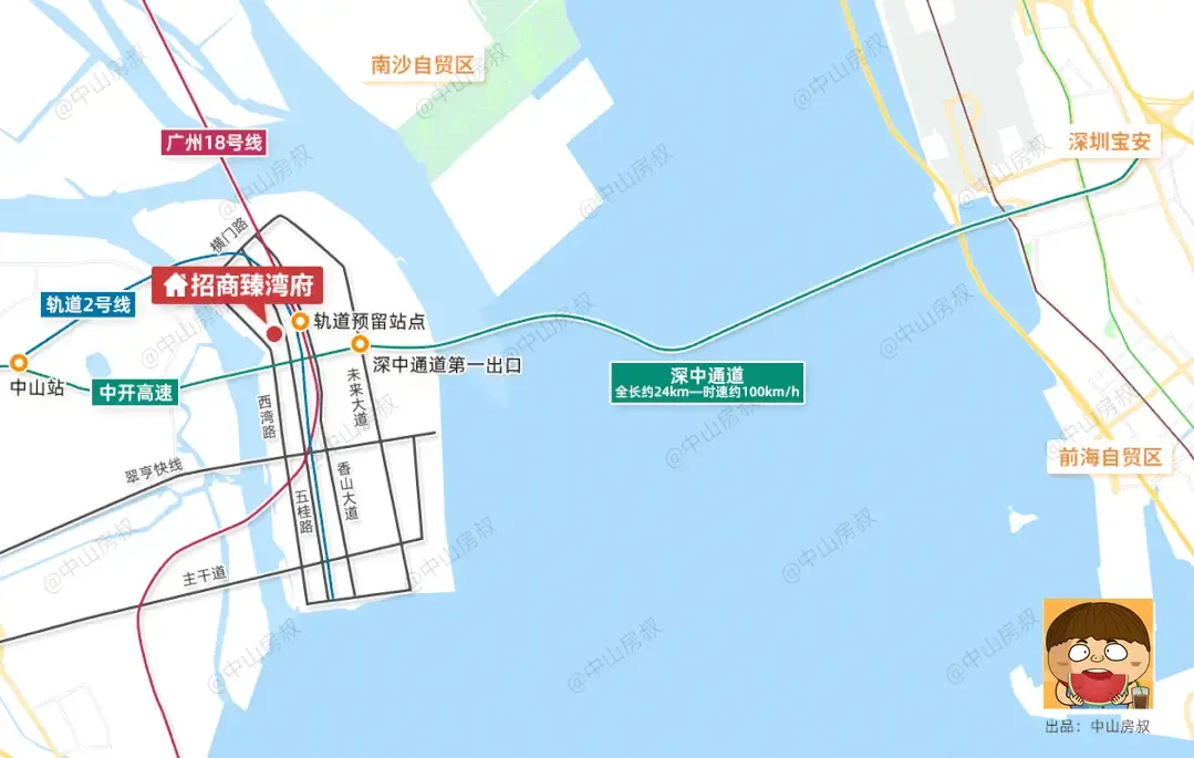 深圳加快广州出手深中通道全方位激活