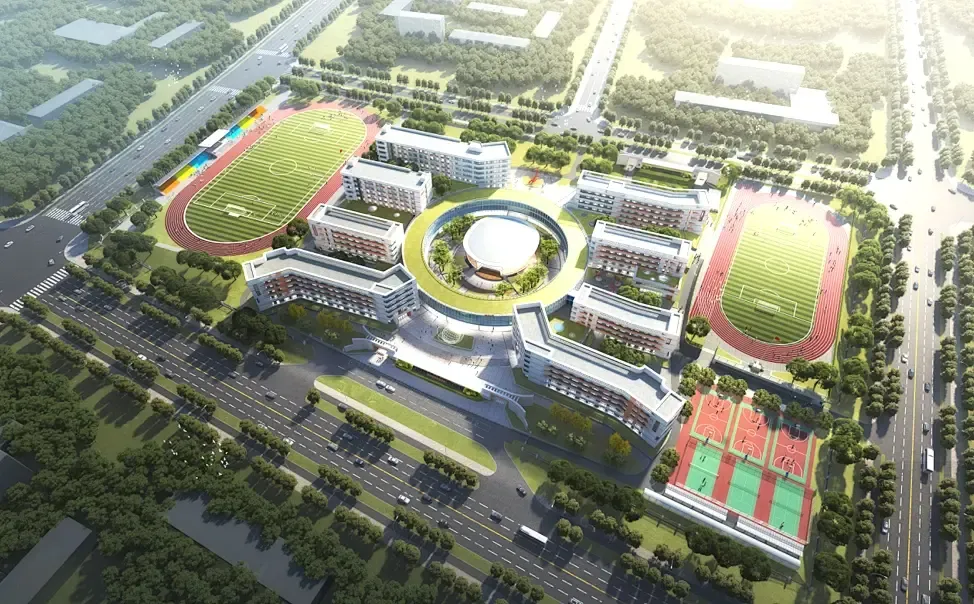 空港实验学校明年9月投入使用!